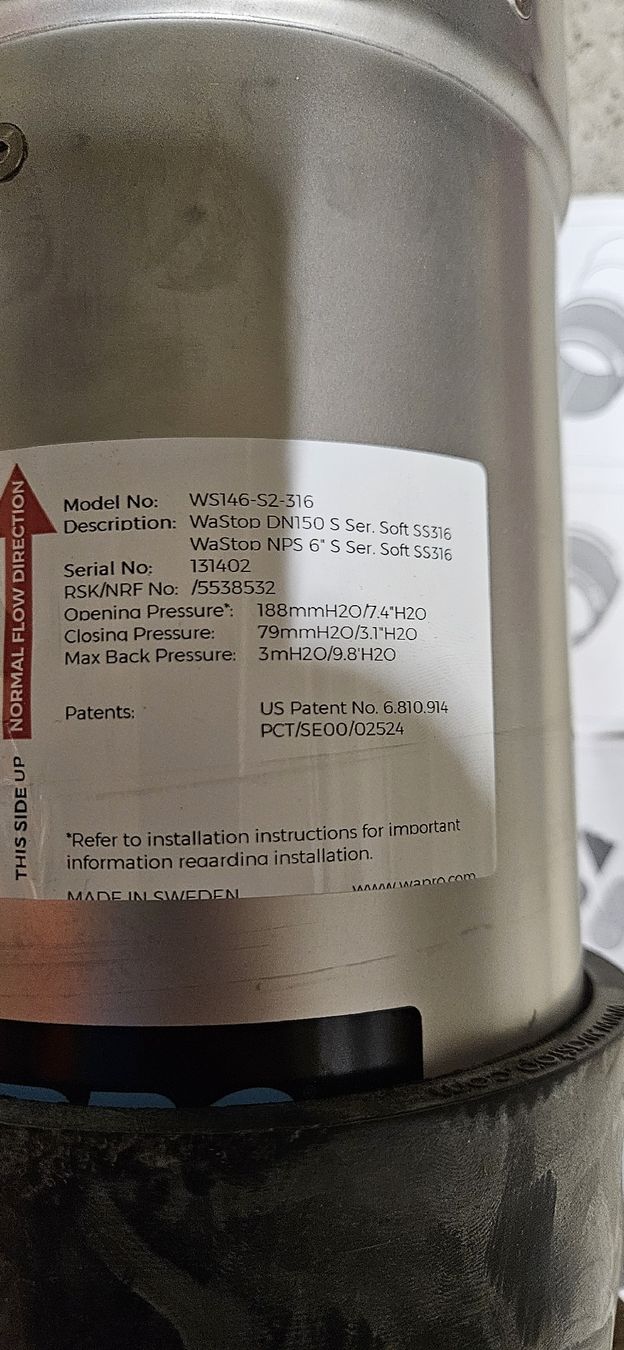 Tutti gli attrezzi: Wapro Wastop Rückschläge ventil – Nuovo (secondo la descrizione) da Baar venduto da Vel...Baar45 9