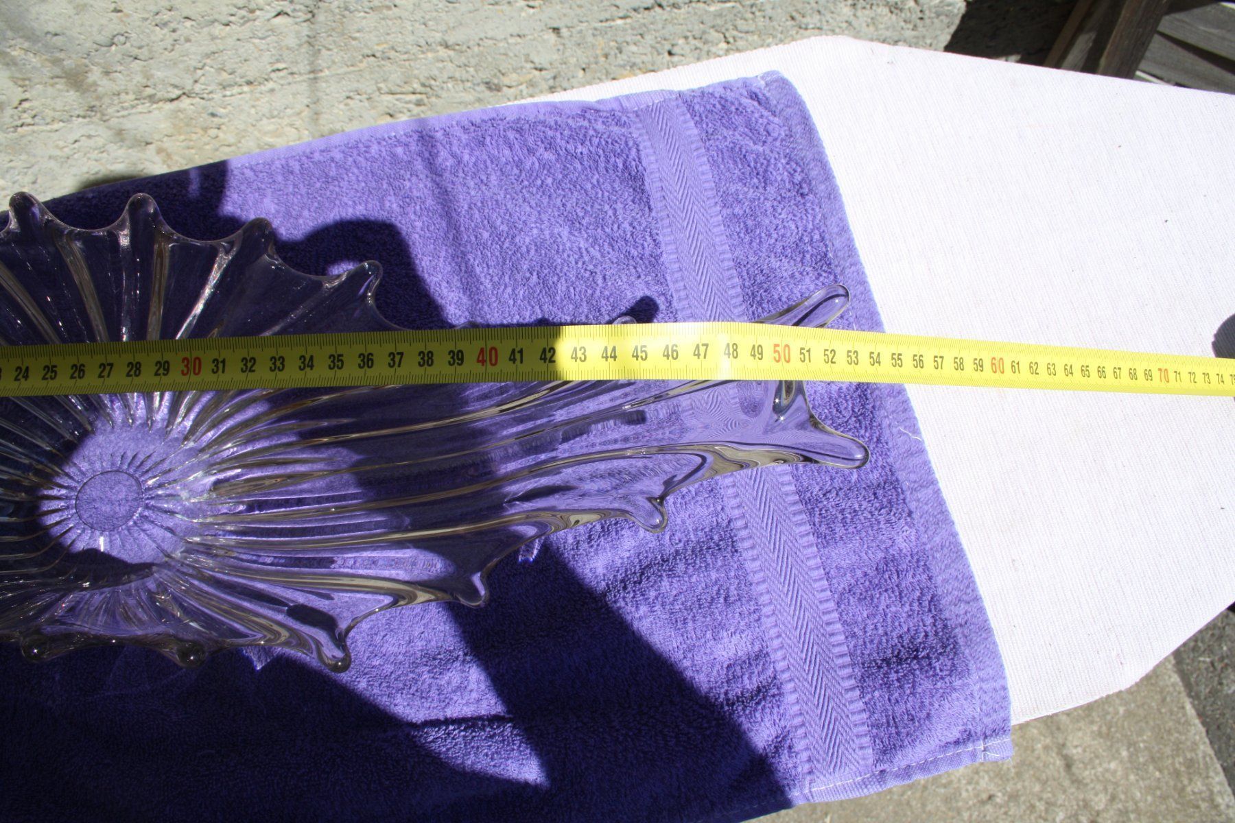 Bicchieri: GLAS SCHALE  MURANOGLAS? – Usato da Wauwil venduto da Pneuedy 6