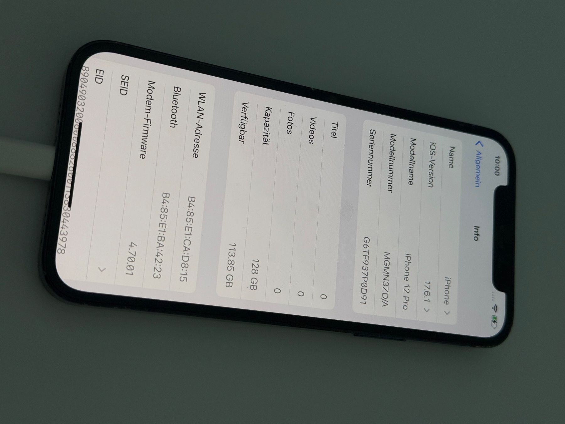 Apple Handys / Smartphones: iPhone 12 Pro 128GB gebraucht – Gebraucht aus Muri b. Bern von jor_9tvf 7