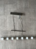 Moderne Lampe mit 7 Spots, Halotronic HTM 150/230-240 55