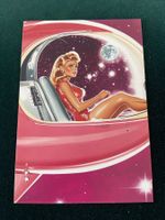 Space Ak science fiction Weltall Frau
