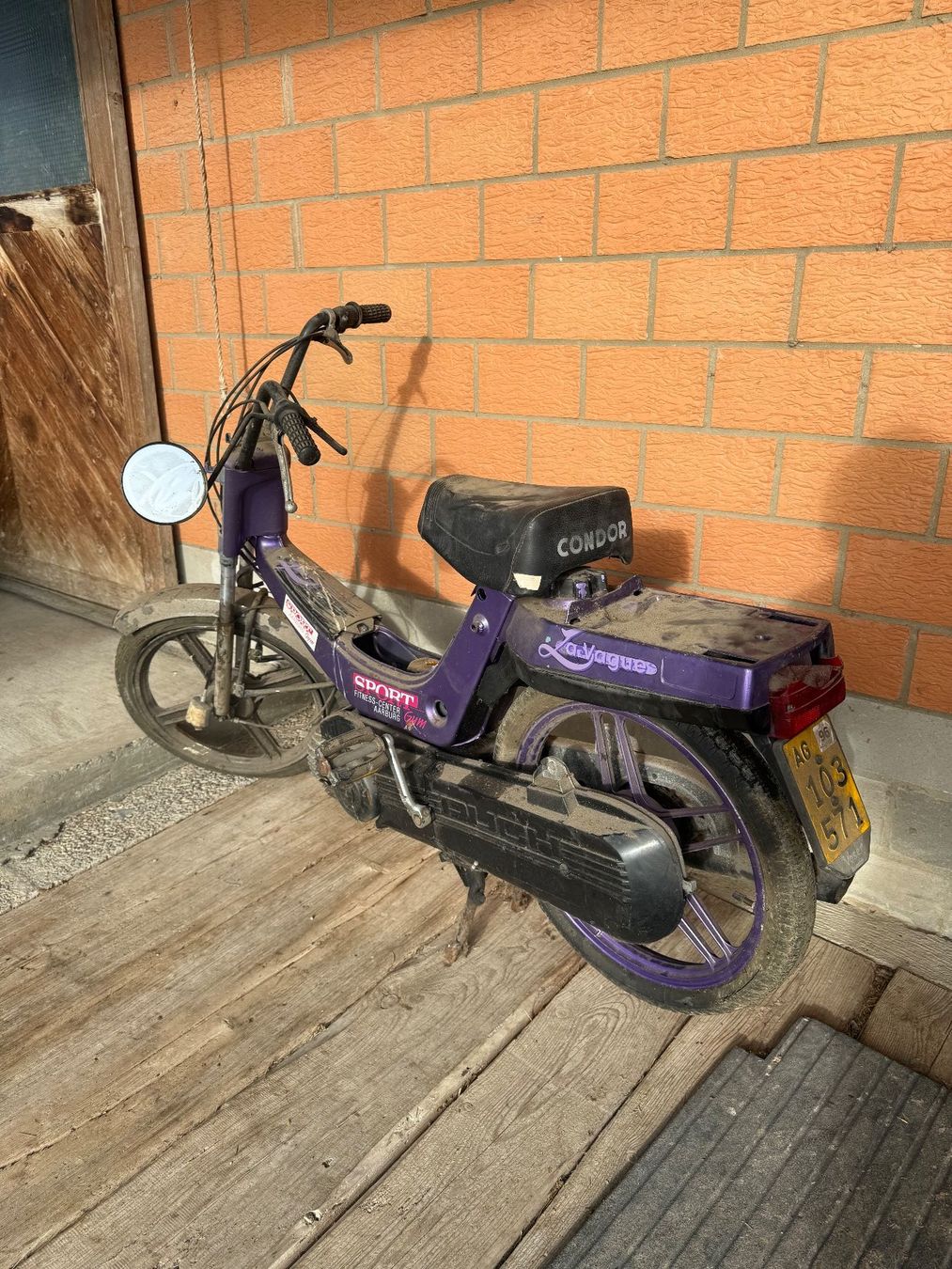 Puch Cyclomoteurs: Puch Maxi Plus CH7592 Töffli – Défectueux à Fahrni b. Thun par Salzberger-FZH 2