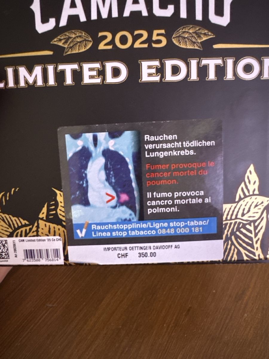 Camacho Zigarren: Camacho 2025 Limited Edition  – Neu (gemäss Beschreibung) aus rorschach von hot_qmr9 4