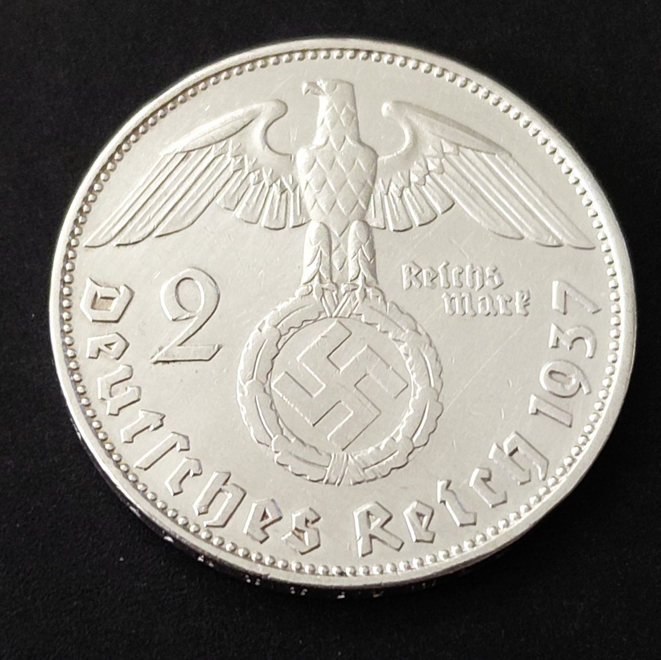 Toutes les monnaies: Deutsches Reich - 2 Reichsmark 1937 E – D'occasion à Ebikon par smartbox