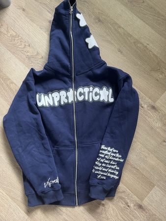 Unpractical Kapuzenjacke, Grösse M, Dunkelblau, Top Zustand!