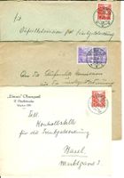 Alte Brief  Kt. SG 3 St. Ober-Uzwil, Uznach Flawil (Briefe)