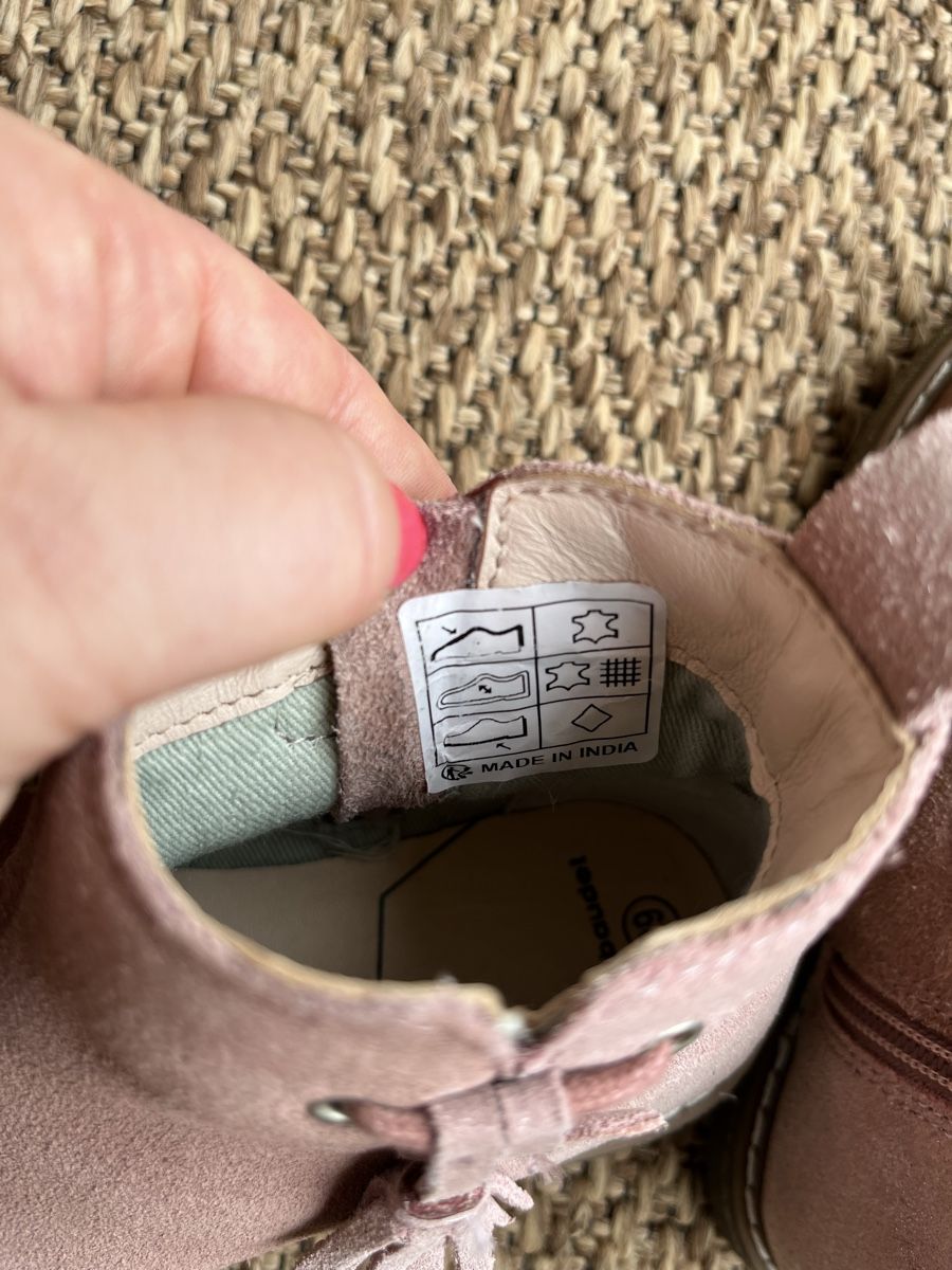 Chaussures filles: Leder Stiefel rosa Grösse 29  – D'occasion à Zollikon par malena82 5