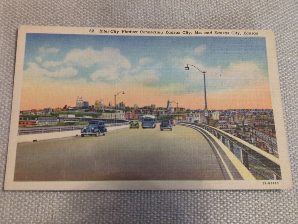 USA Postkarte Intercity Viaduct Kansas City Kansas Kaufen auf Ricardo