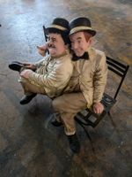 Oliver Hardy und Stenlay 