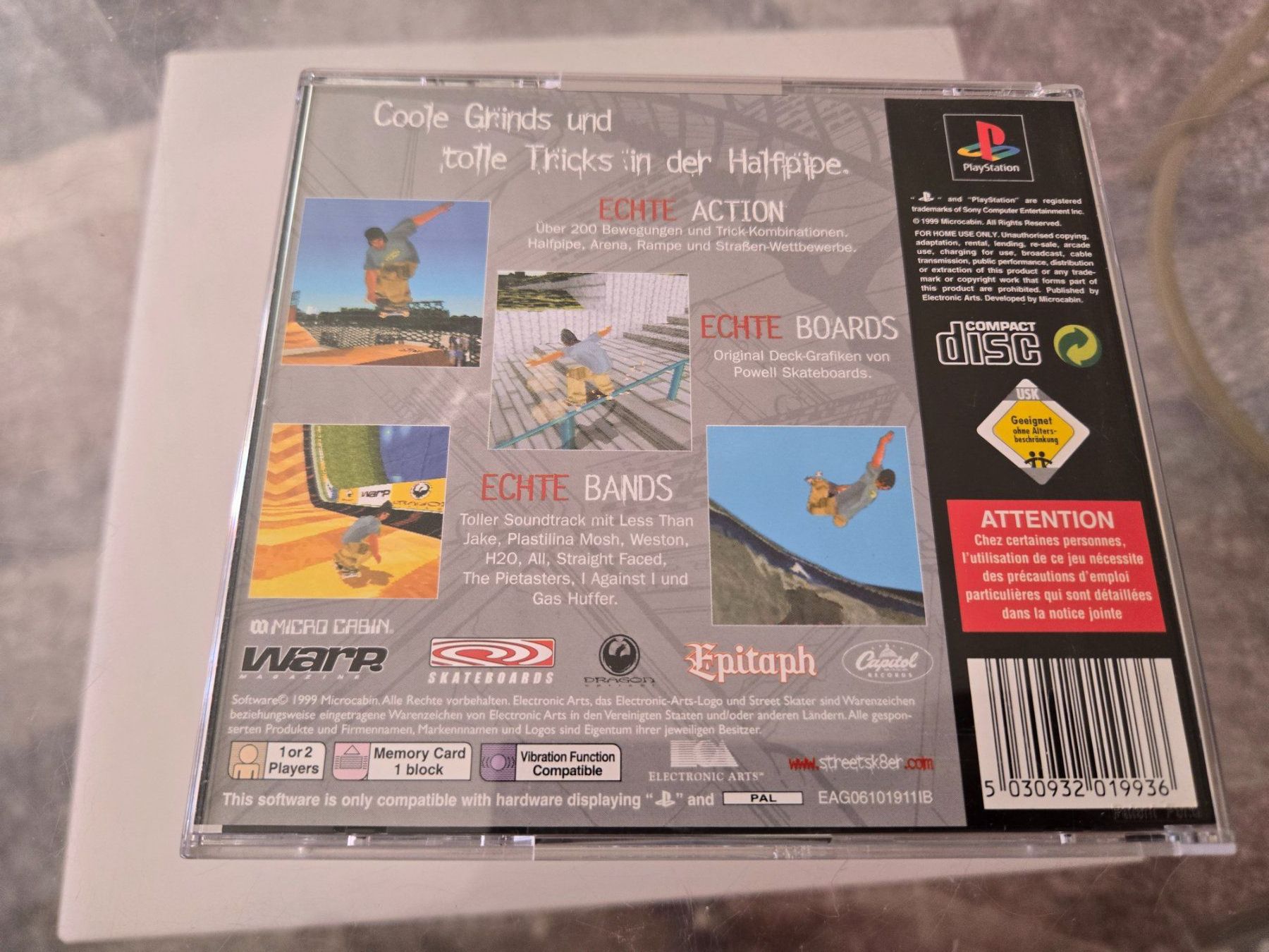 Giochi: Street Skater PS1 – Usato da Bussigny venduto da Kfdlt 1