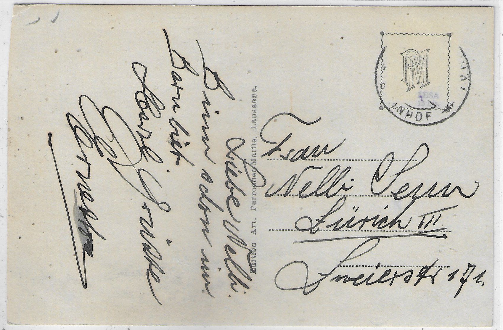 Cartoline postali: Langenthal - Gemeindehaus – Usato da Ettingen venduto da Kartenplanet 1