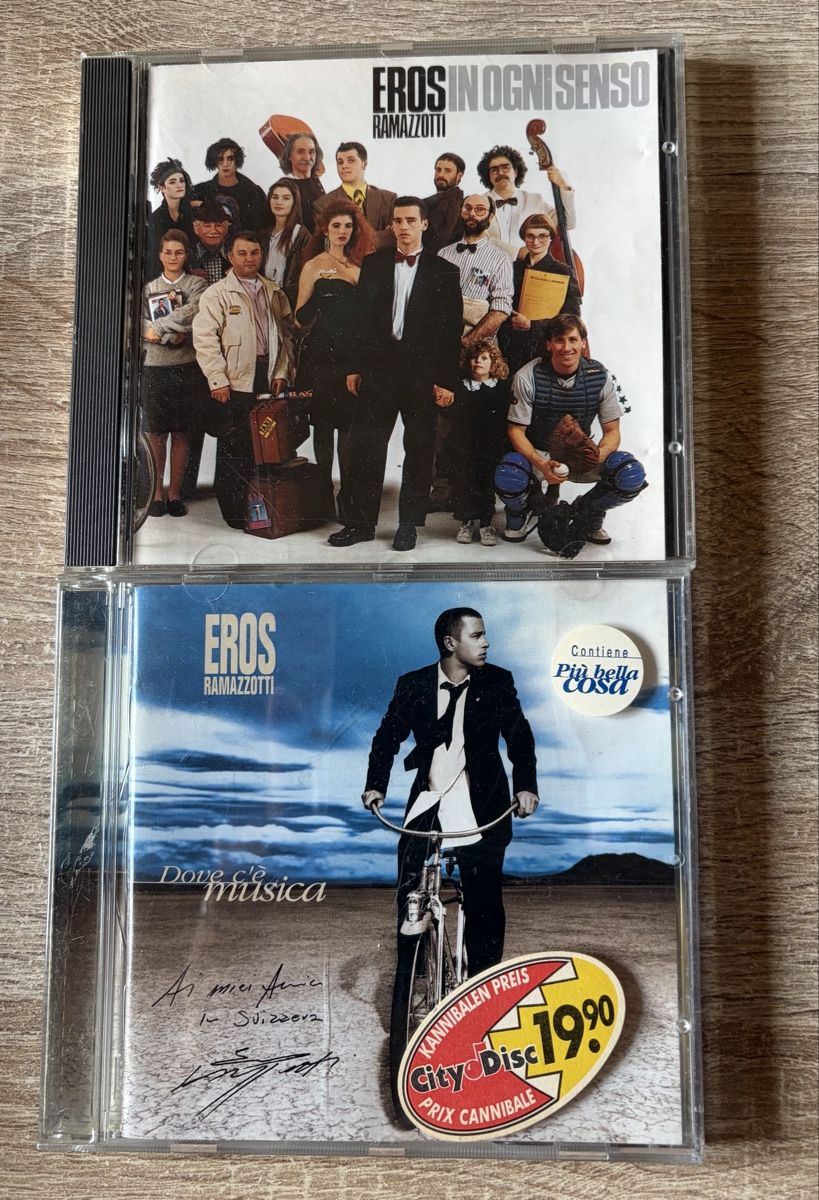 CDs: CDs Eros Ramazotti – D'occasion à Wichtrach par angizmo