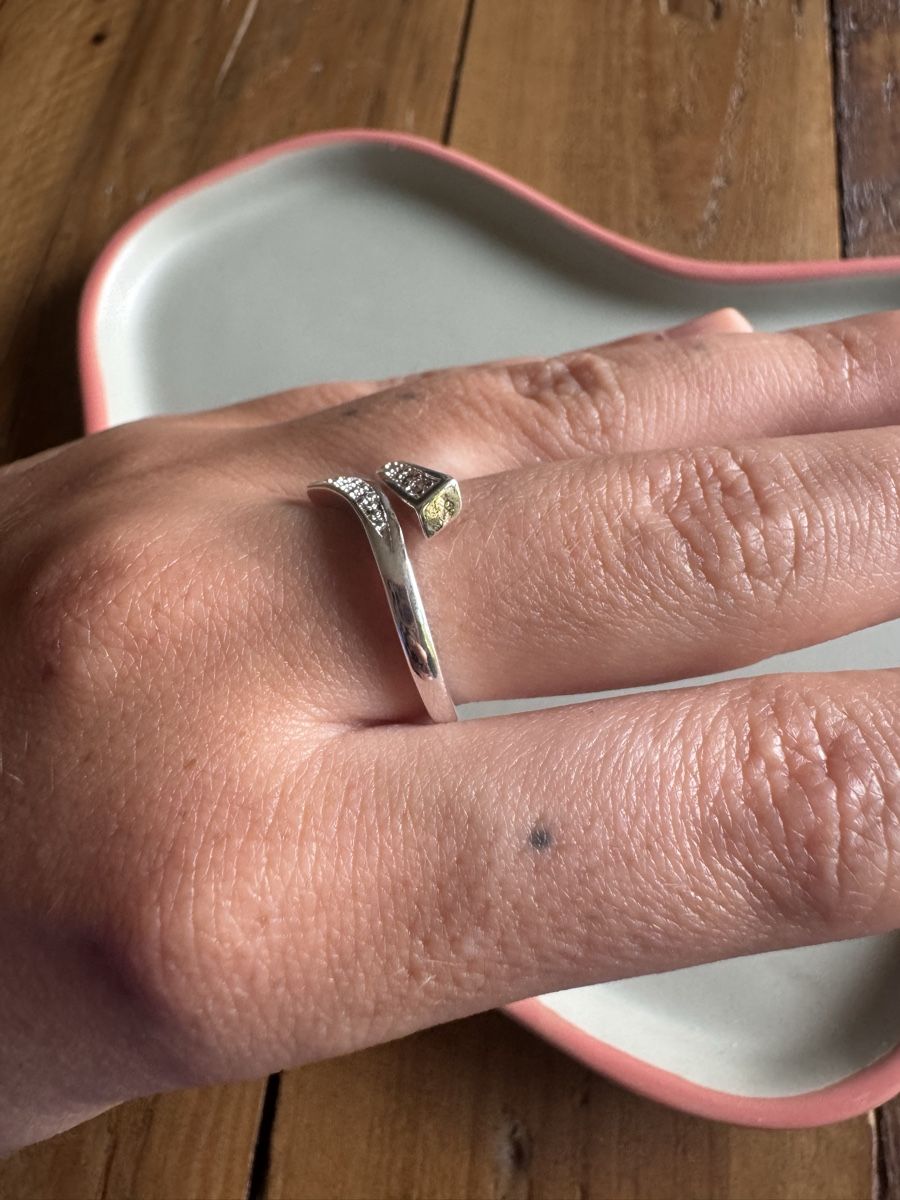 Anelli: Silberring 925 mit Zirkonia – Nuovo e nell'imballaggio originale da Männedorf venduto da mariadelrocioeberle 1