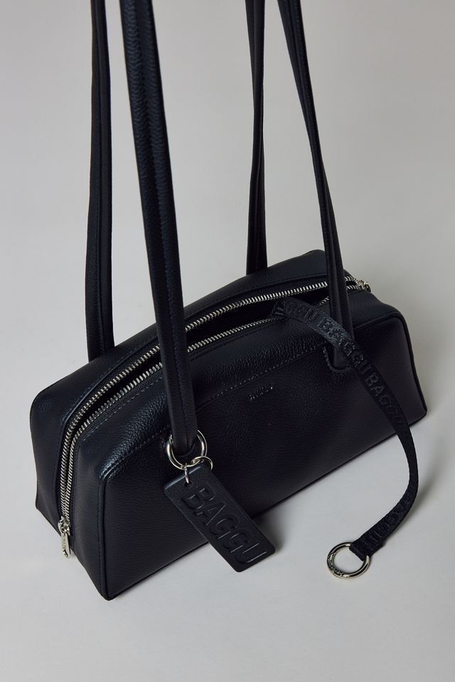 Taschen für Damen: Baggu Small Leather Bowlet Bag Schwarz (Neu!) – Neu und originalverpackt aus Bern von jas_5f6b