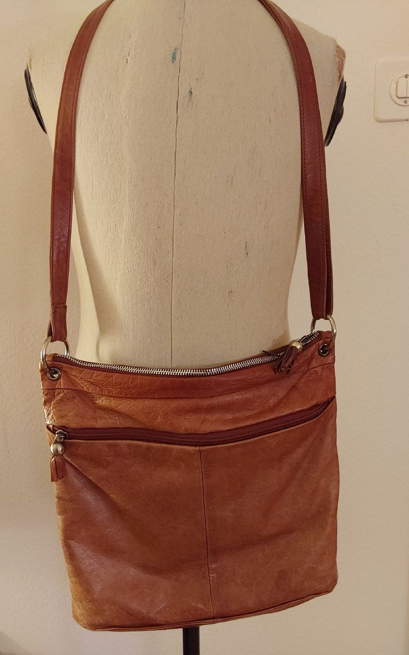 Borse da donna: Ledertasche dR braun – Usato da Köniz venduto da scopello12 1