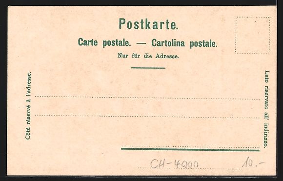 Cartes postales: Basel, Universitäts-Bibliothek mit Stra – D'occasion à Berlin par bartko-reher 1
