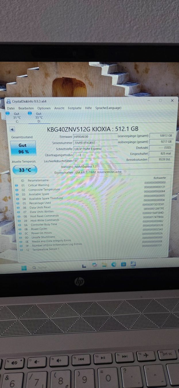 Harddisks: Kioxia 512GB SSDNvme – Gebraucht aus Zihlschlacht von vogelgrip 2