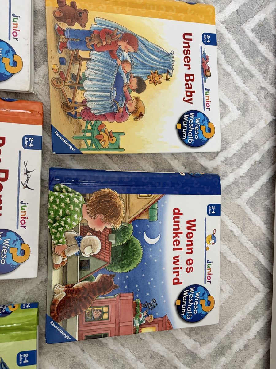 Libri: 5 x Ravensburger "Wieso Weshalb Warum Junior" – Usato da Sevelen venduto da gsandax 1