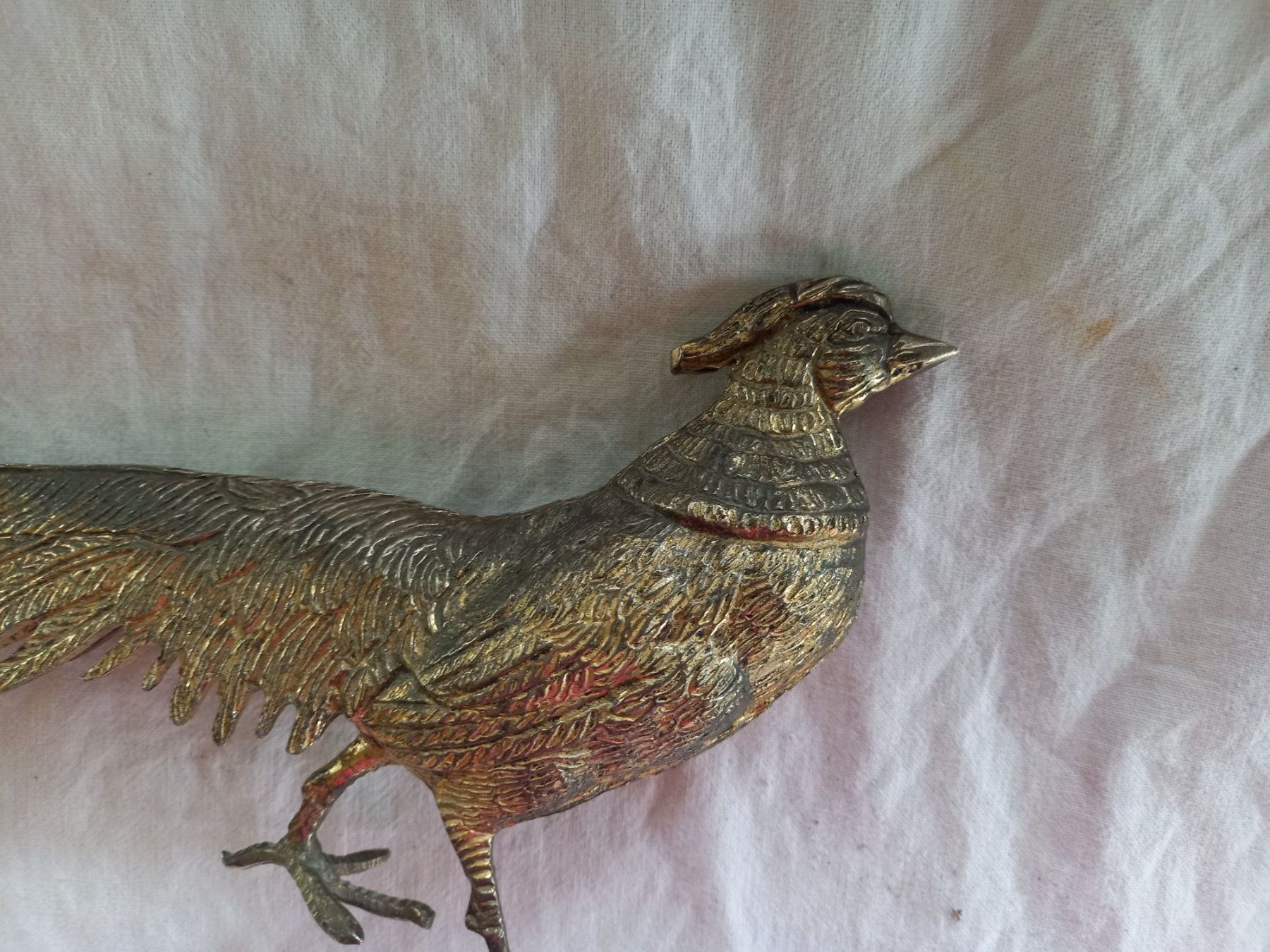 Statuette: Figurine de faisan en métal – Usato da Rossens FR venduto da Souris1 9