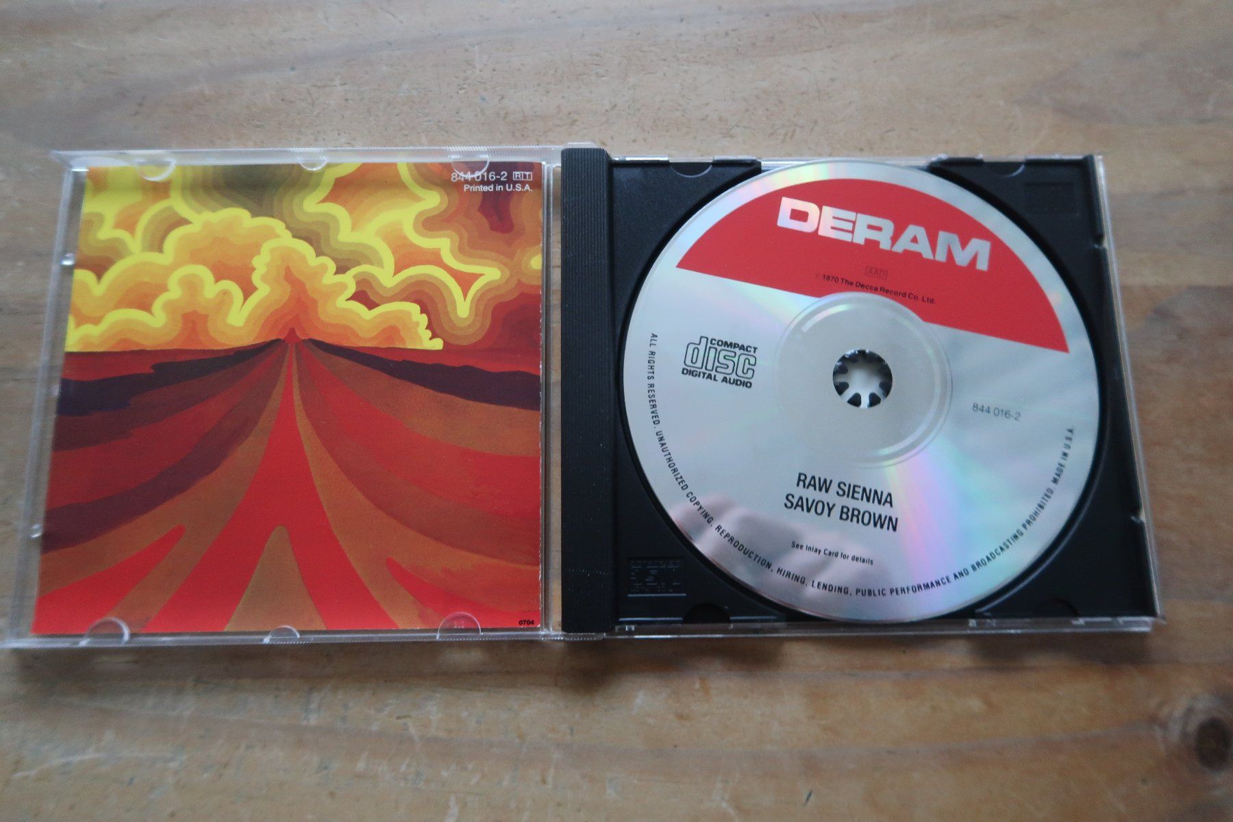 CD: SAVOY BROWN - RAW SIENNA - CD – Usato da Basel venduto da Patiscat 3
