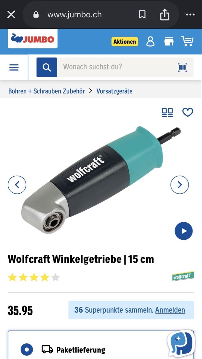 Tutti gli attrezzi: Wolfcraft Winkelgetriebe – Usato da Schwende venduto da weesli 5