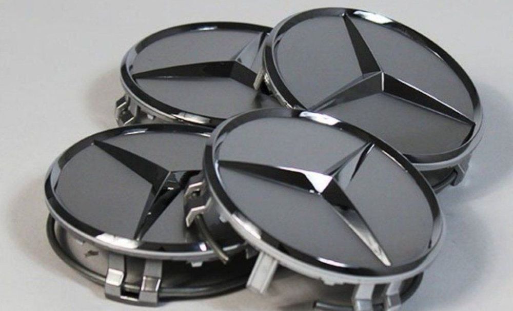 4x Nabendeckel Für Audi - 60mm Radkappen In Silber