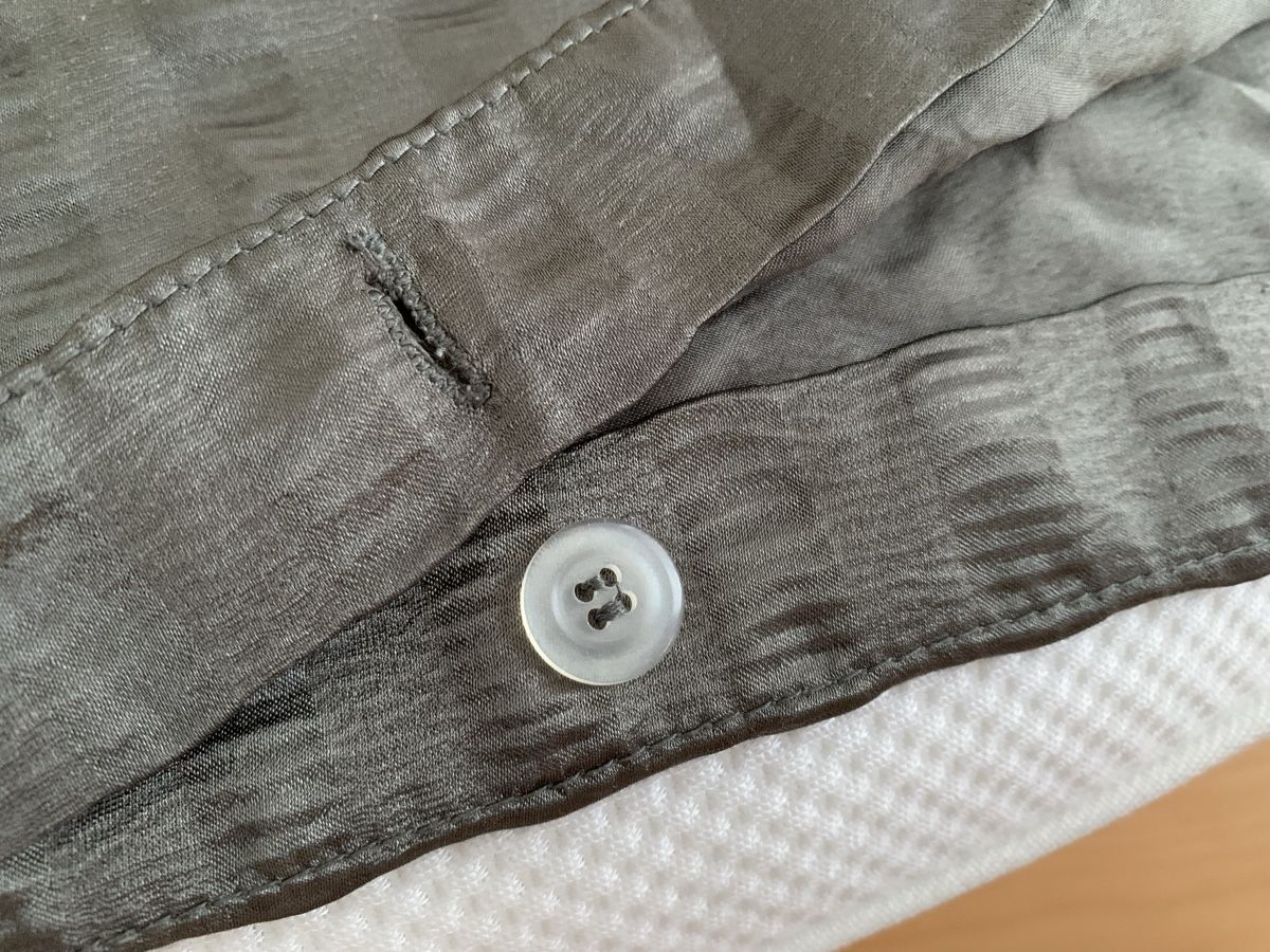 Biancheria da letto: Satin-Bettwäscheset dunkelgrau – Usato da Münsingen venduto da fam_277y 1
