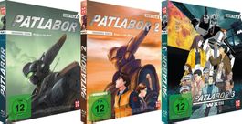 Patlabor The Movie Trilogie (J/1989/93/2001) Oshii/Anime/RAR