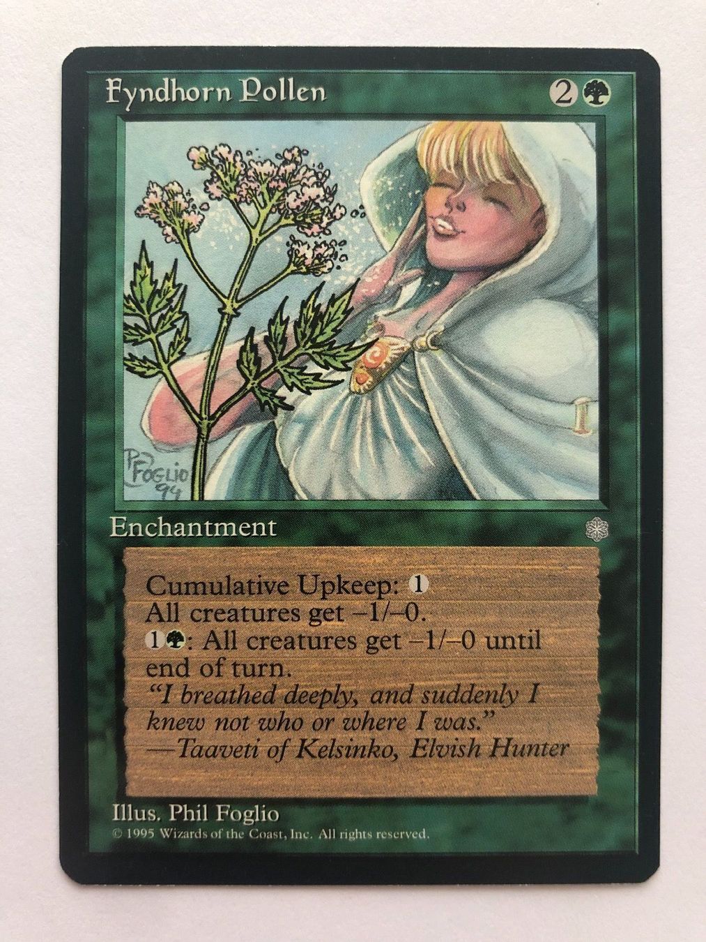 Cartoline: MTG - Fyndhorn Pollen – Usato da Zürich venduto da T_H_O_M_A_S