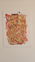 Tableau abstrait moderne - Couleurs vives et éclatantes !