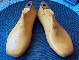 Vintage Schuhleisten aus Holz Gr.33