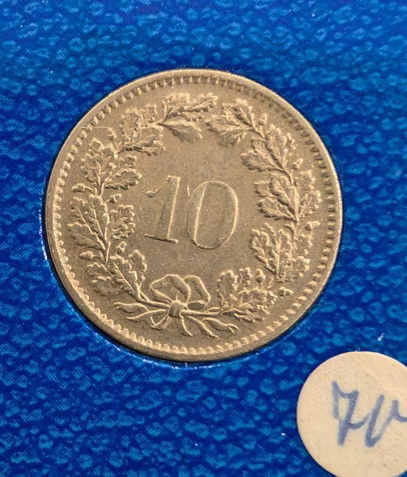 Tutti le monete: 10 Rappen 1970 – Usato da Arch venduto da coinsandmore 1