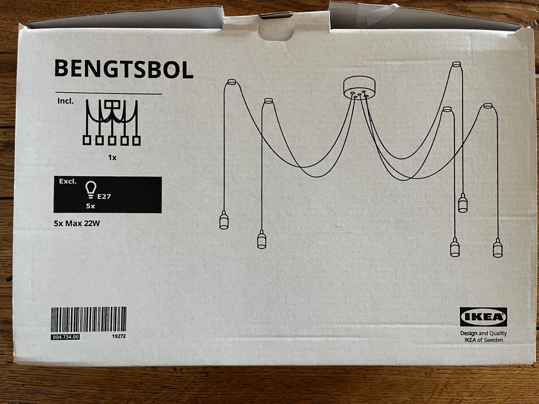Ikea Lampadari & plafoniere: Hängelampe Bengtsbol Ikea – Nuovo e nell'imballaggio originale da Bad Ragaz venduto da wutzli