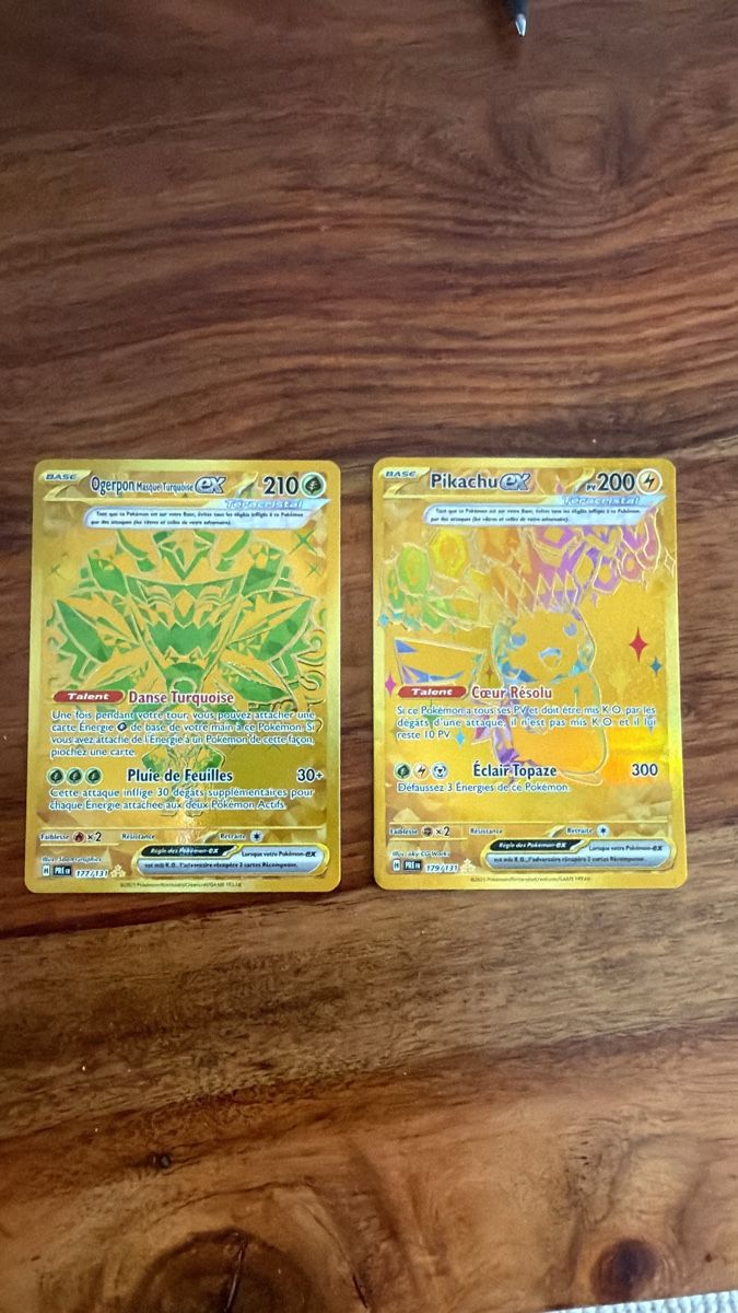 Pokémon Carte collezionabili: Gold Pokémon évolution prismatique tcg /pikachu  – Nuovo (secondo la descrizione) da Bôle venduto da Fred-charlie