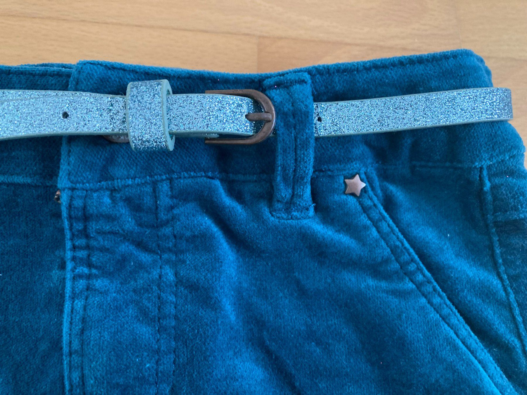Okaidi Vestiti & Gonne: Jeansrock türkis mit Gürtel "okaidi" – Nuovo (secondo la descrizione) da Muttenz venduto da Juvenile33 1