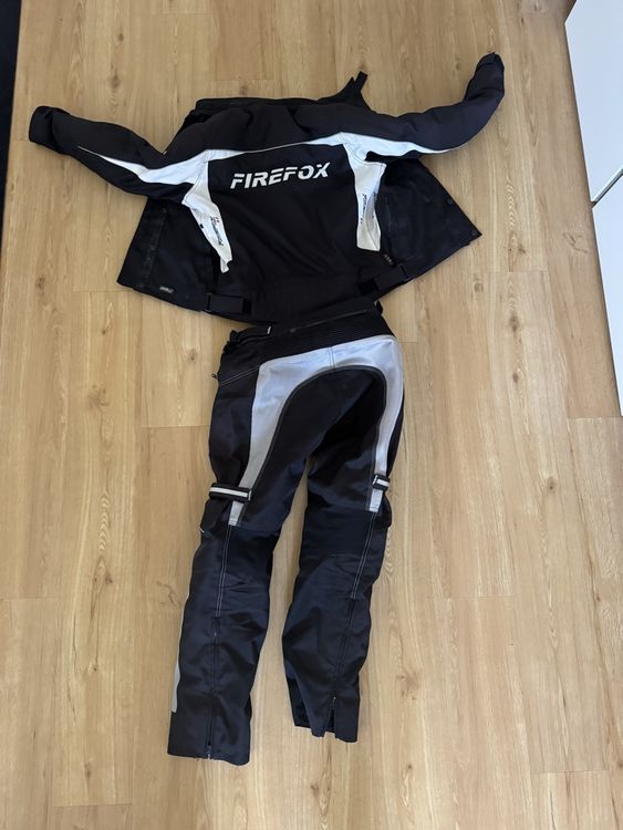Damen Motorrad Kombi Textil Gr. S-M Top Zustand Firefox👍 59 2