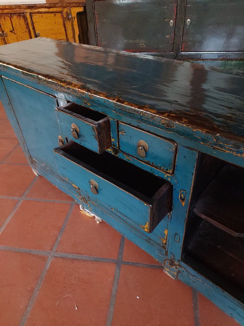 Cassettiere: Sideboard blau Vintage – Nuovo (secondo la descrizione) da Cham venduto da mjg1901 3