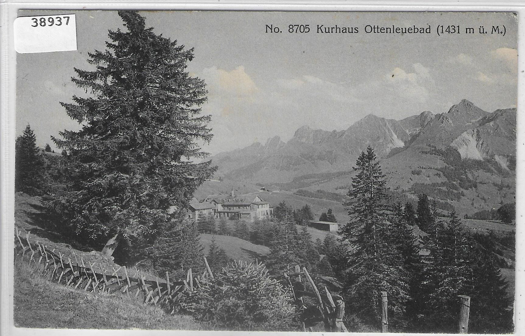 Cartoline postali: Kurhaus Oettenleuenbad – Usato da Ettingen venduto da Kartenplanet