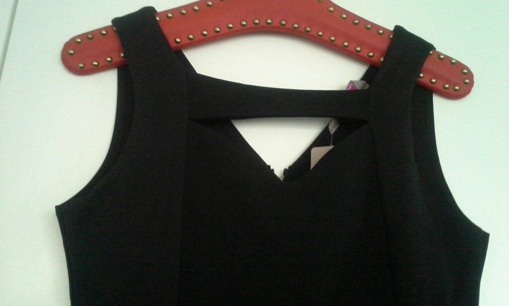 Asos Vestiti: ASOS Herrlich Kleid / Sublime robe noire – Nuovo e nell'imballaggio originale da Chavornay venduto da mimi1373 3