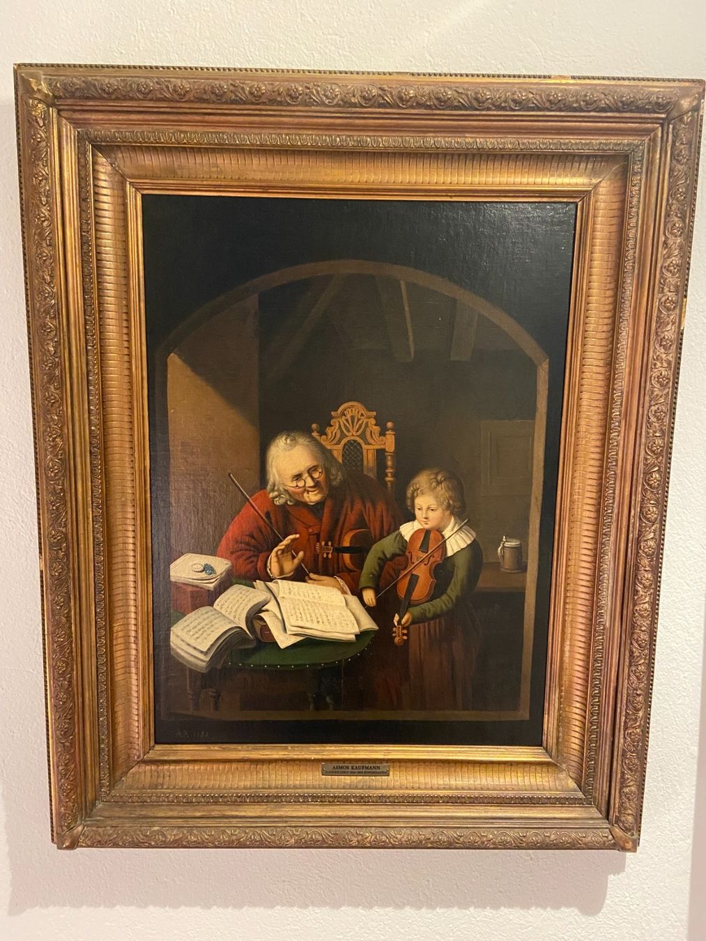 Dipinti: Asmus Kaufmann 1806-1890 – Usato da Zollikon venduto da Getulio