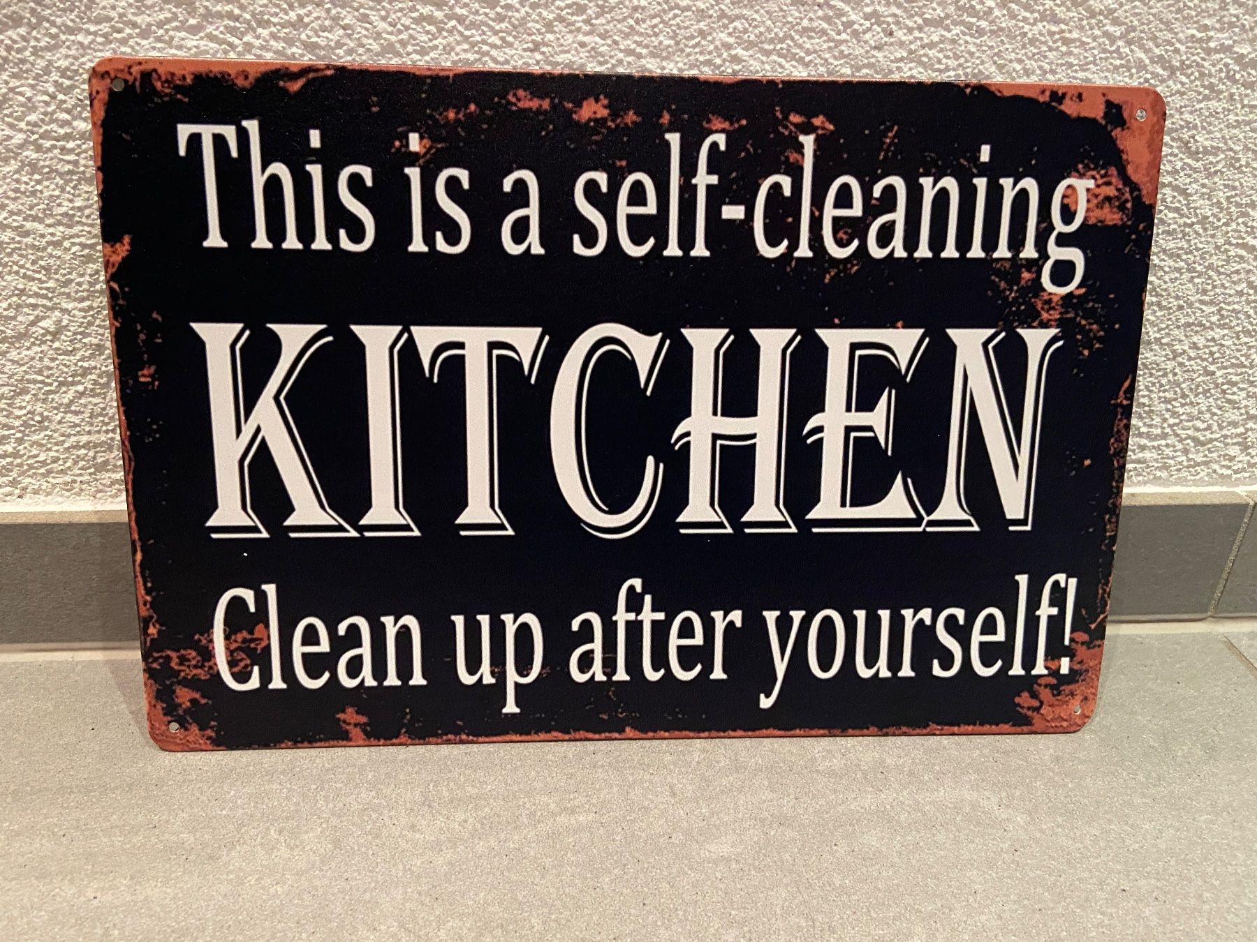 Schilder: KITCHEN SCHILD VINTAGE BLECHSCHILD NEU 1 Pcs. – Neu und originalverpackt aus Seon von Aaargauer01 3