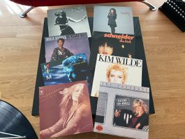 8 Vinyl Schallplatten Pop Rock Ladys