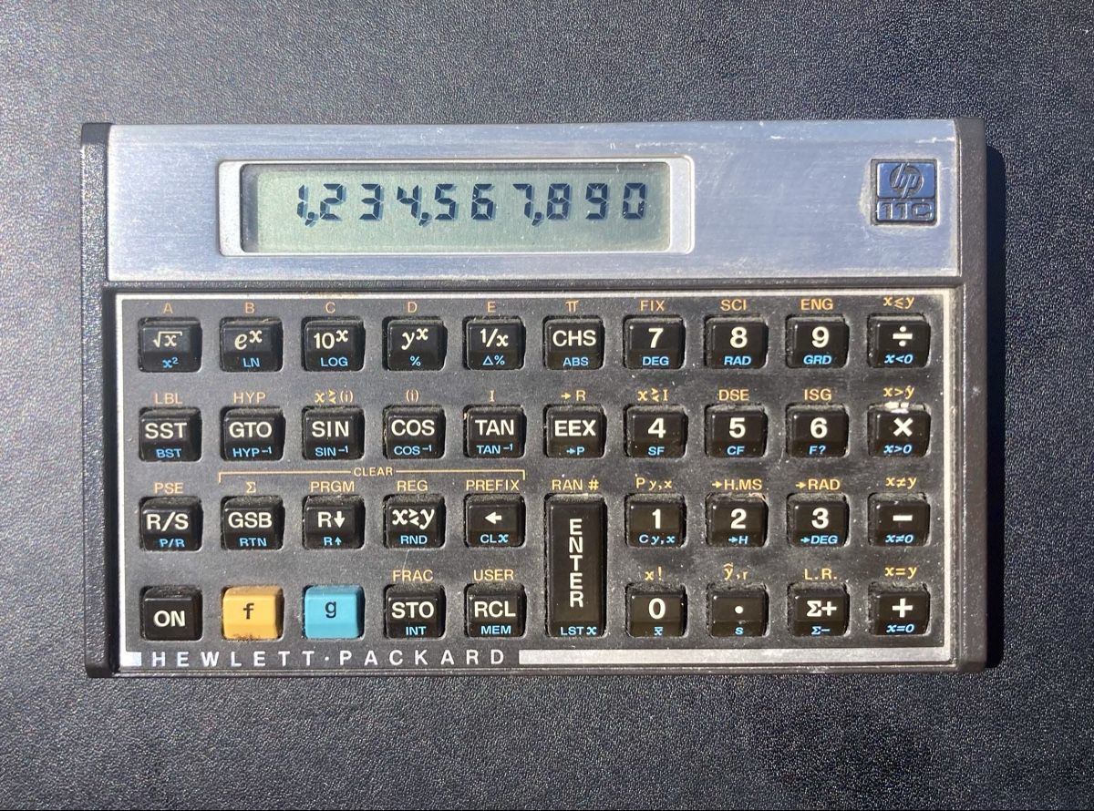 Hewlett Packard Calcolatrici tascabili: HP 11c Taschenrechner – Usato da Les Diablerets venduto da RenaudRichardet