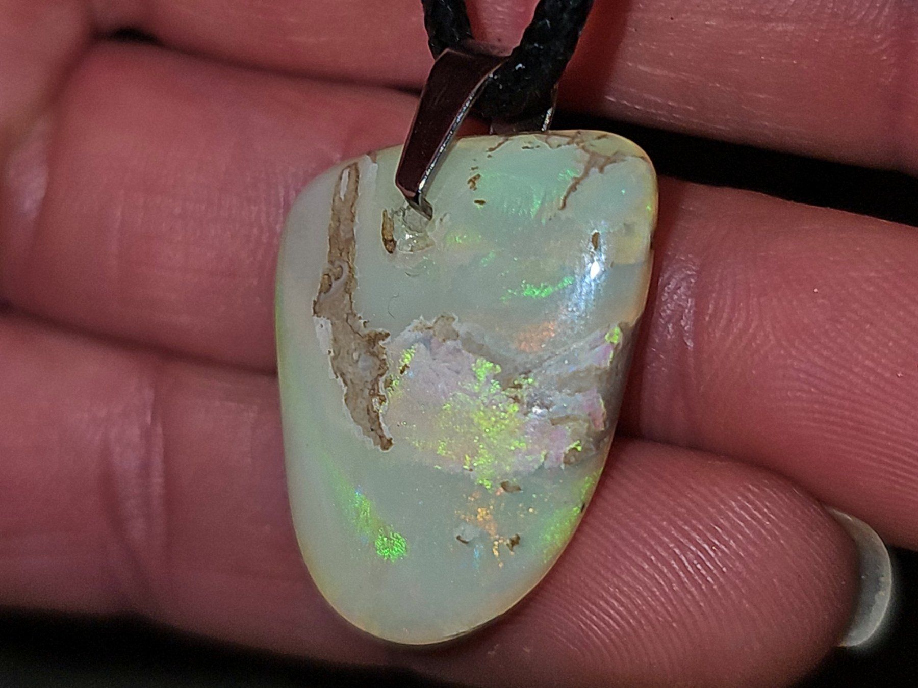 Edelsteine: Natürlicher australischer Boulder Opal Anhänger – Neu und originalverpackt aus Uerkheim von Winwinner 3