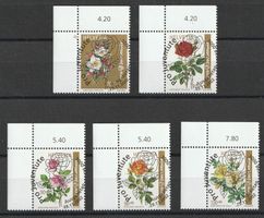 2002 Pro Juventute Rosen mit ET - Vollstempel