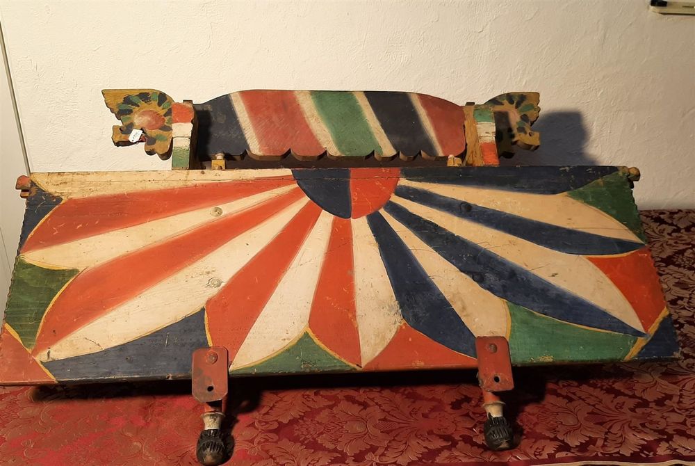 Sizilianischer Karren, Hinterteil mit Sitzbank | Kaufen auf Ricardo