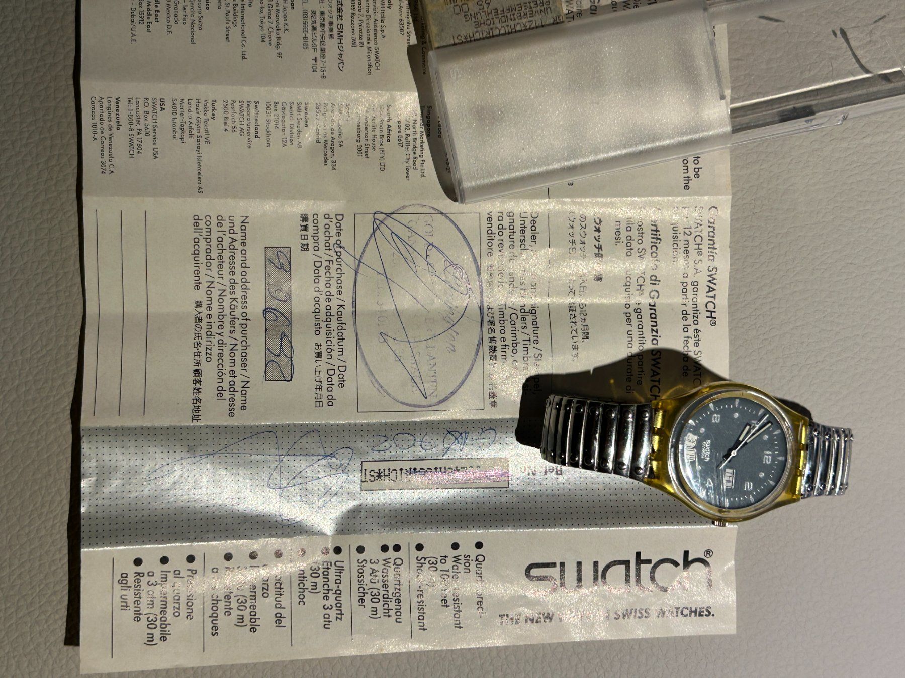 Swatch Montres: Swatch Open Windows GK702 Vintage – D'occasion à Basel par arm_gf7p 3