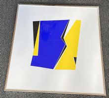 Serigrafie von Ursula Brüngger 1995     (ID XL16)