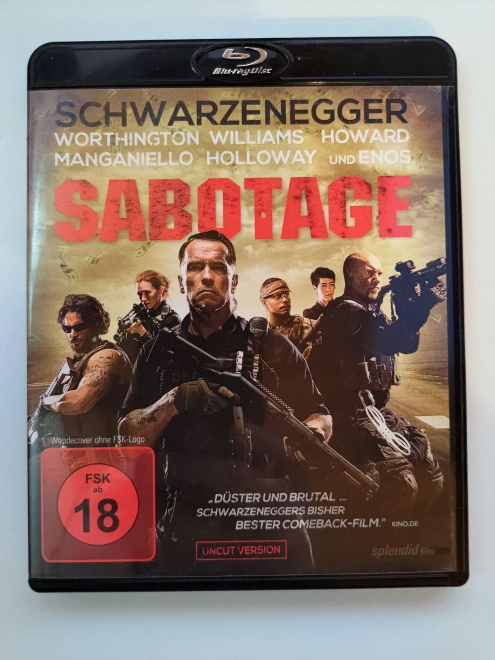 Tous les DVDs: Sabotage – D'occasion à Liestal par Kratzilla