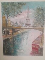 Ölgemälde Paris Eiffelturm, Tasko Kordalov
